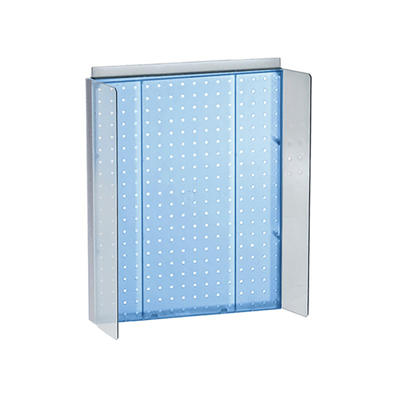 16"W x 20.25"H Pegboard Powerwing Display, Blue