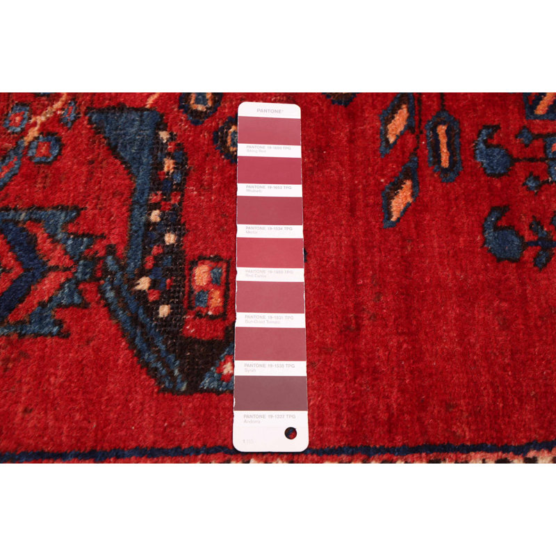 Melis Red Rug 4'1" x 5'9"