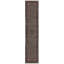 Hand-Knotted High-Quality Black Runner