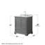 Ensemble de meuble-lavabo simple 30 po Deborah-97691868
