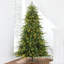 Sapin de Noël artificiel pré-illuminé en sapin baumier avec minuterie et lumières DEL à couleurs changeantes, base en métal, 1,5 à 2,3 m-138595818