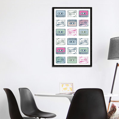 Cassettes - Print on Canvas