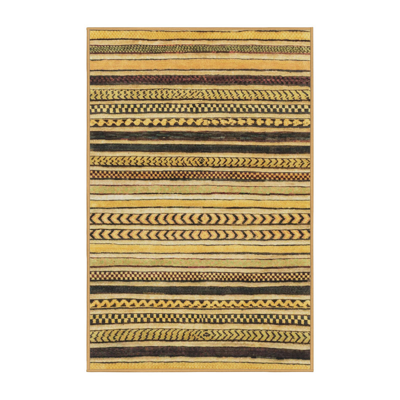 Abstract Indoor Rug, Rectangle 4' x 6'