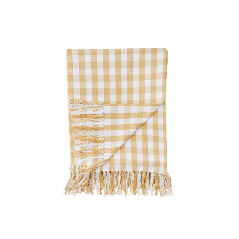 Ashford Throw Blanket, Yellow