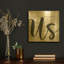 «This is Us» par Cindy Jacobs, art mural en métal doré, 12 po x 12 po-939267145