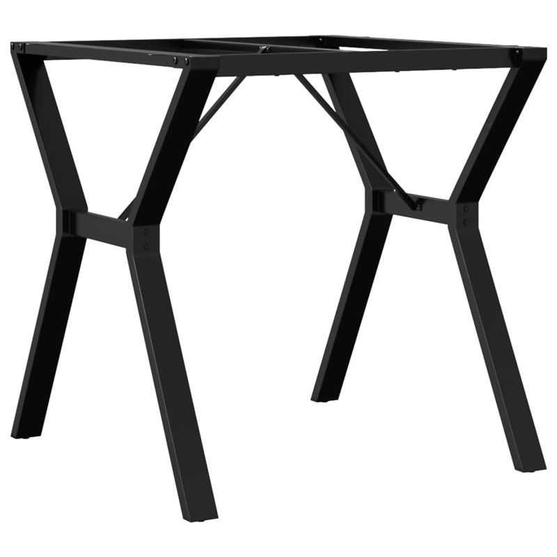 Armony Dining Table Legs Y-Frame Steel, 73cm H x 70cm W x 70cm D