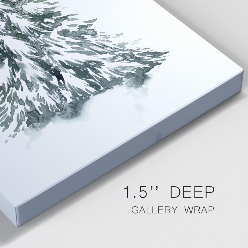 «Blue Spruce II», toile tendue avec châssis de qualité supérieure - prête à être accrochée, H 32 po x l 24 po x P 1 po