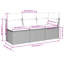 62cm Wide Patio Sofa with Cushions