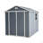 Polypropylene Outdoor Plastic Vertical Storage Shed,Kit-Perfect to Store Patio Furniture,-111565842-97829037