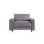 Chaise rembourrée en velours côtelé Modern-666597750