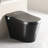 One Piece Smart Toilet With Built - In Bidet, Auto Seat Movement, Siphonic Jet For Cleanliness, Warm Water And Drying, Multiple Flushing Methods Black Ceramic Design Bidet In, Open/Close Seat,-129111091