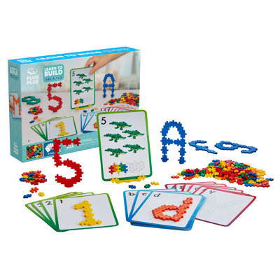 Plus-Plus Learn to Build ABCs & 123s