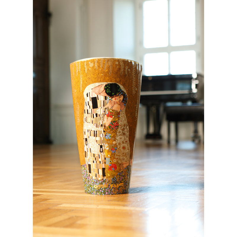 Gustav Klimt Handmade Table Vase