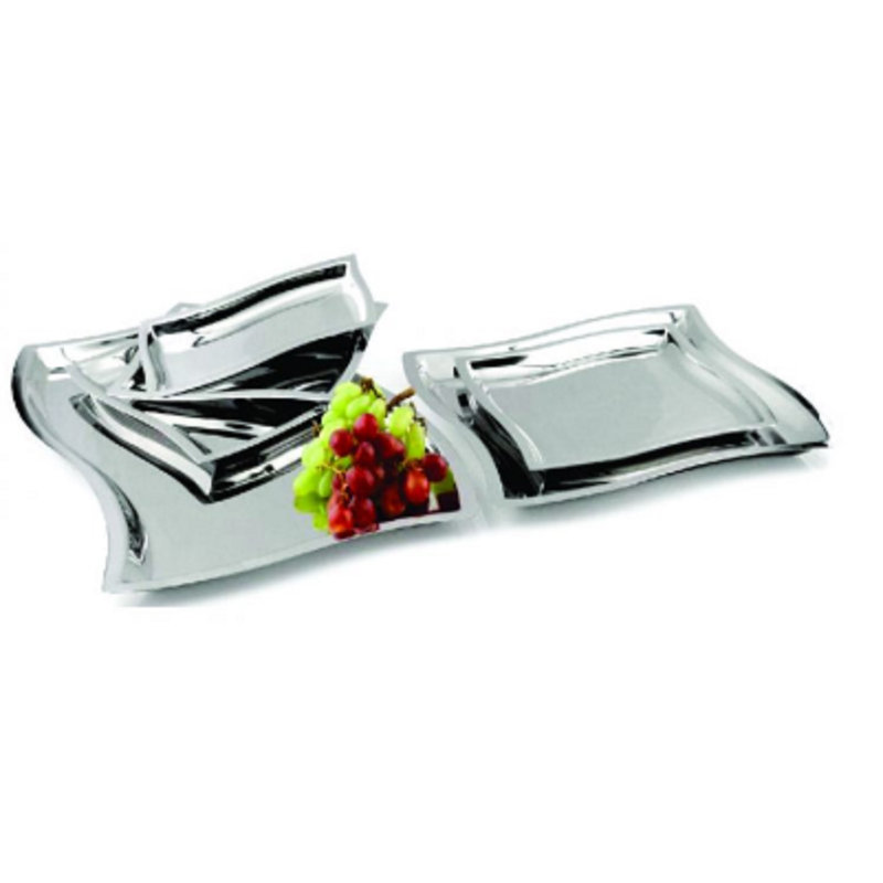 Coltun Stainless Steel Tray - Set of 3
