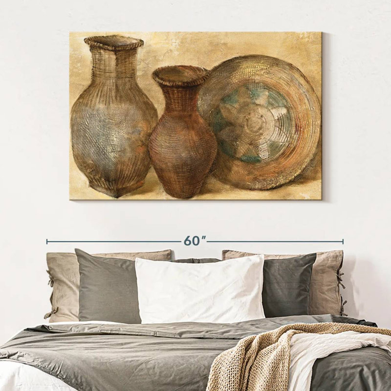 Lelar Woven Vessels II, 34" H x 51" W