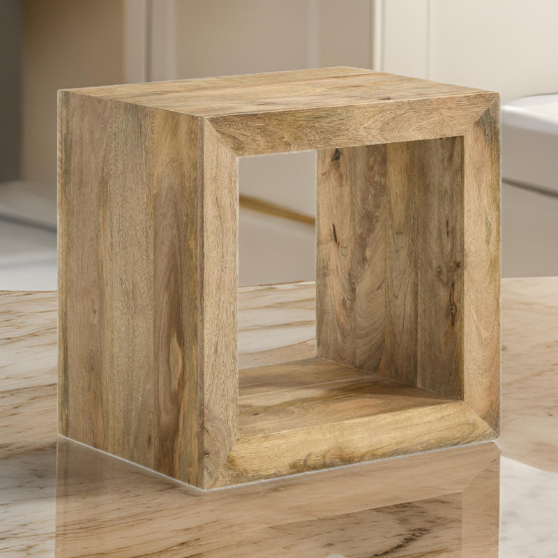 Table de bout avec rangement Graycelynn