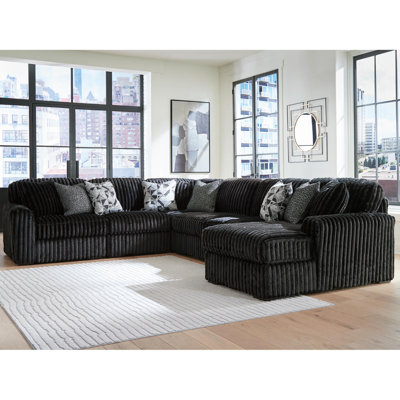 Canapé modulaire avec méridienne 6 pièces Irie