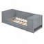 Lit de jour simple de style moderne avec accoudoirs de rangement, lit gigogne et station de charge-154808652