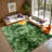 Shag Area Rugs for Living Room, 6x9 ft Soft Fluffy Rugs for Bedroom, Nursery, Kids Room Home Decor, Tie-Dyed Dark Green-583273265