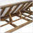 Starcia Outdoor Wood Chaise Lounge , Cushion Included-1630488851