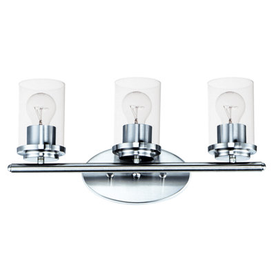 Éclairage pour meuble-lavabo à intensité variable 3 lumières Amonnie