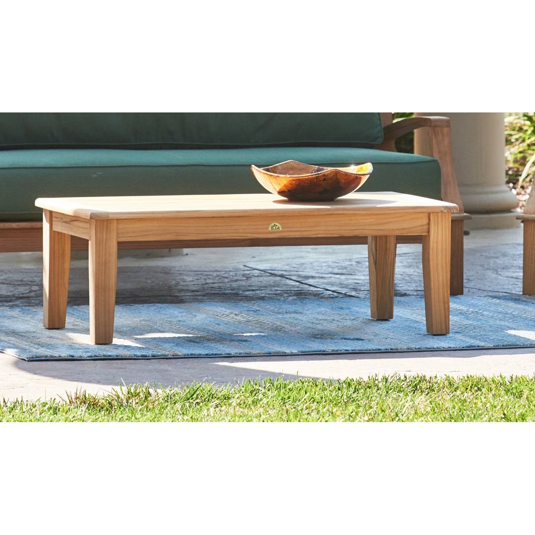 Grande Rectangular Teak Outdoor Coffee Table HiTeak Furniture