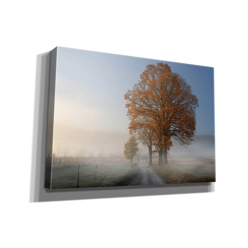 Art mural épique «Autumn On Hyatt Lane» par Rick Berk, H 18 po x l 26 po x P 0,75 po
