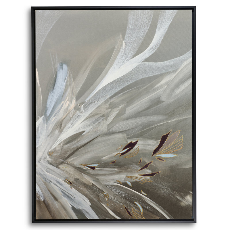 «For the One I Love» par Novi Lim, Toile avec cadre flottant noir, Pas de tapis, H 26 po x l 20 po