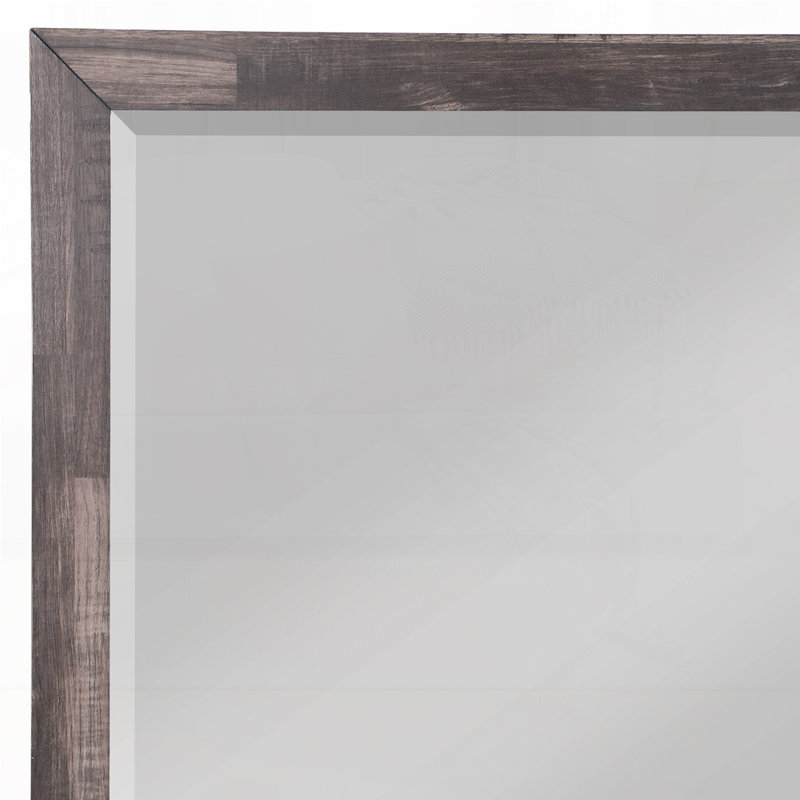 Mirror, 36" x 48", Dark Brown
