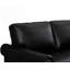 Causeuse de salon en similicuir noir-1535273913-1535273915