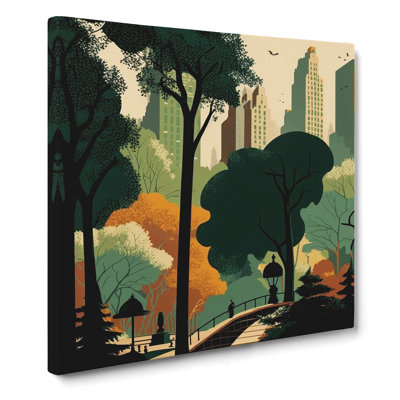 Central Park Mid-Century - No Frame Print