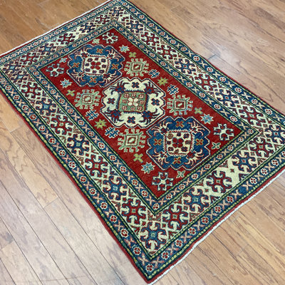  Tapis en laine fait à la main Kazak