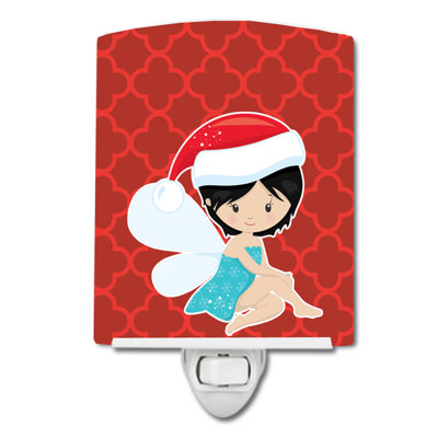 Haired Fairy Ceramic Night Light