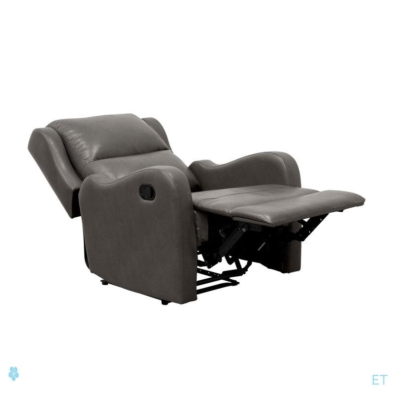 Fauteuil inclinable en similicuir rembourré 1pc