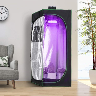2 Ft W x 2 Ft D Hydroponic Plant