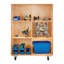 Armoire pour salle de classe 6 compartiments avec roulettes robotics mobile unit