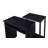 Lyphre Black Finish Computer Desk-1216835532