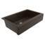 Ensemble d'évier de cuisine à tablier simple à tablier frontal 34 po x 21 1/4 po Karran Quartz-50597846