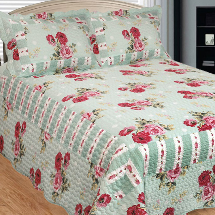 Floral Quilt, Queen