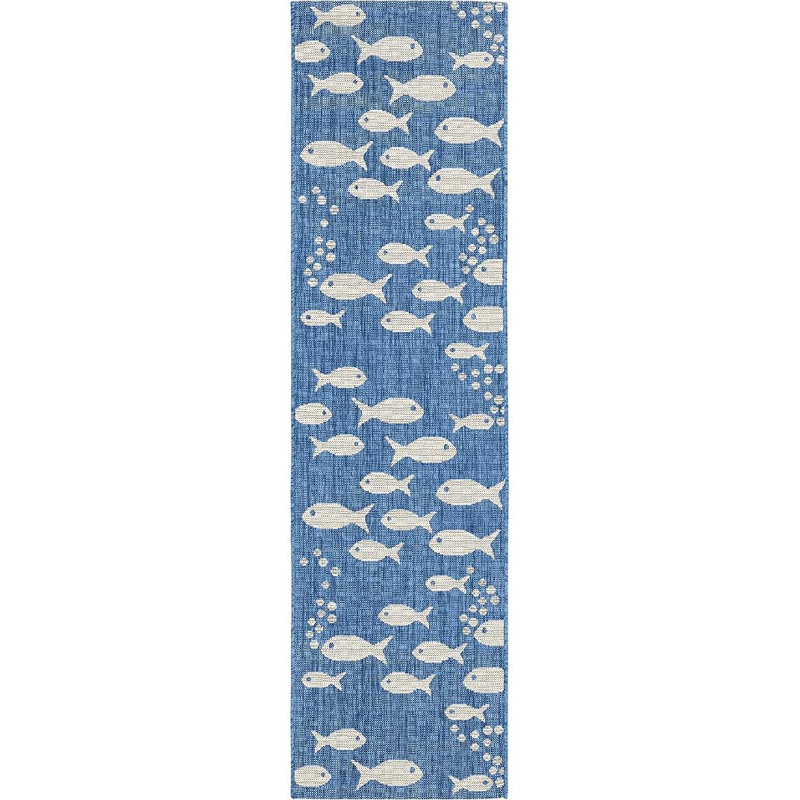 Alharit Indoor / Outdoor Rug, Runner 2'3" x 12'