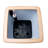 2-Pack Smart Self-Watering Planter Pot For Indoor And Outdoor - Light Wood - Square Cone-1908863382