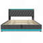 Lit tapissier avec rangement, lumières RVB et ports USB-2100095660-2100095662