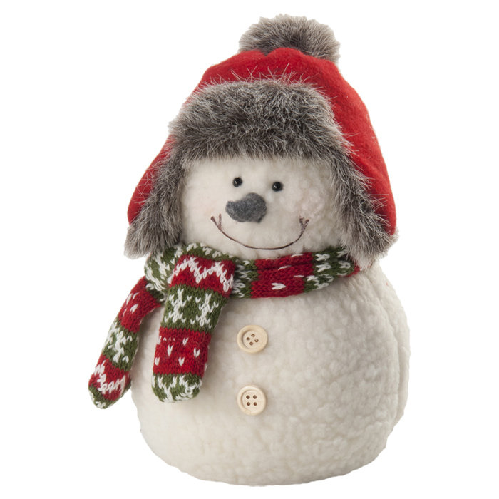 9" bonhomme de neige grassouillet