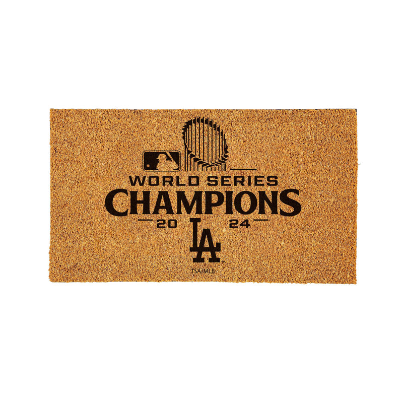 Los Angeles Dodgers Coir Mat 1C, World Series 2024
