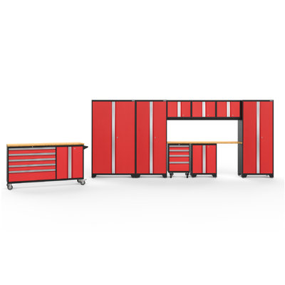 Bold Series 10 Piece Complete Garage Storage System Set