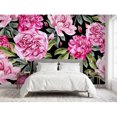 Wall Mural, 125"W x 125"H, Vinyl Peel and Stick