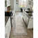 Medallion Design Performance Gray/Brown/Blue Machine Washable Area Rug