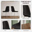 Chaise d'appoint en velours 19,3 po H -700588008-700588019