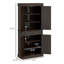 Armoire de rangement autoportante pour garde-manger