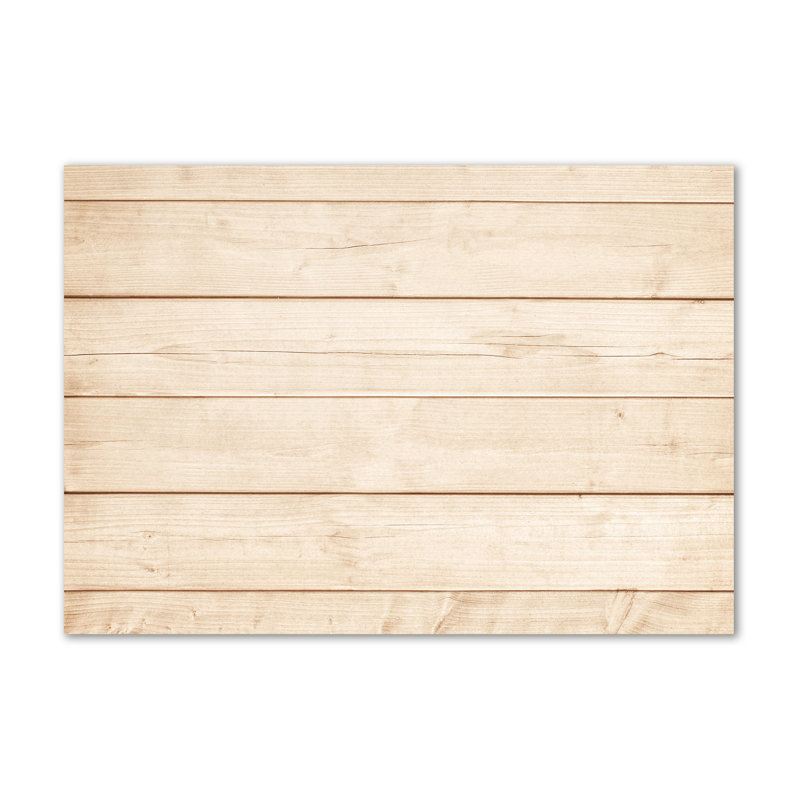 Wooden Background - Wrapped Canvas Print